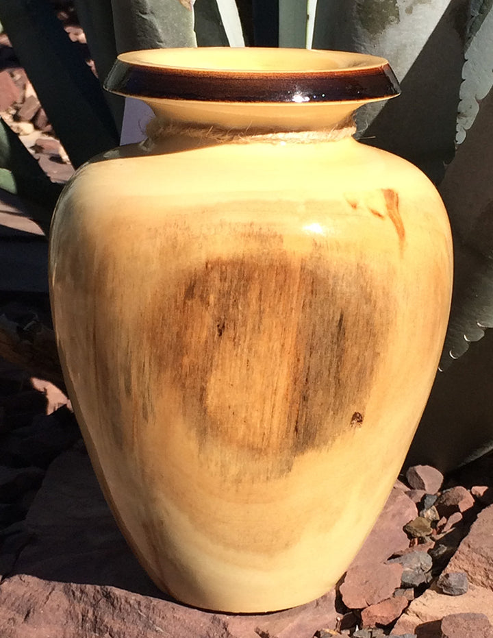Aspen Wood Vase, 6''-8''