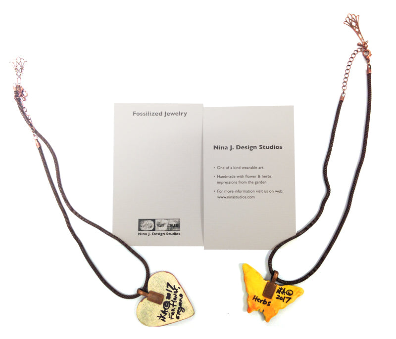 Handcrafted Floral Impressions Necklace