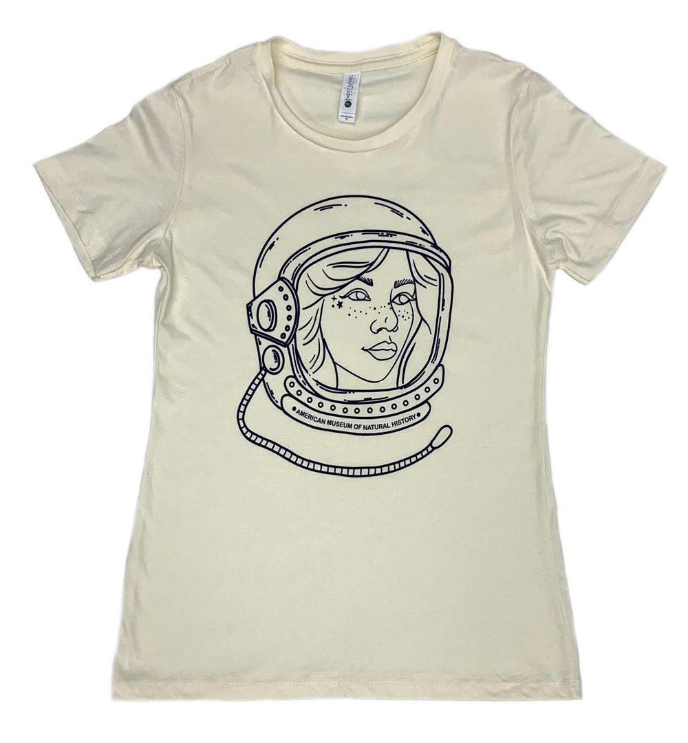 Ladies Female Astronaut T-Shirt