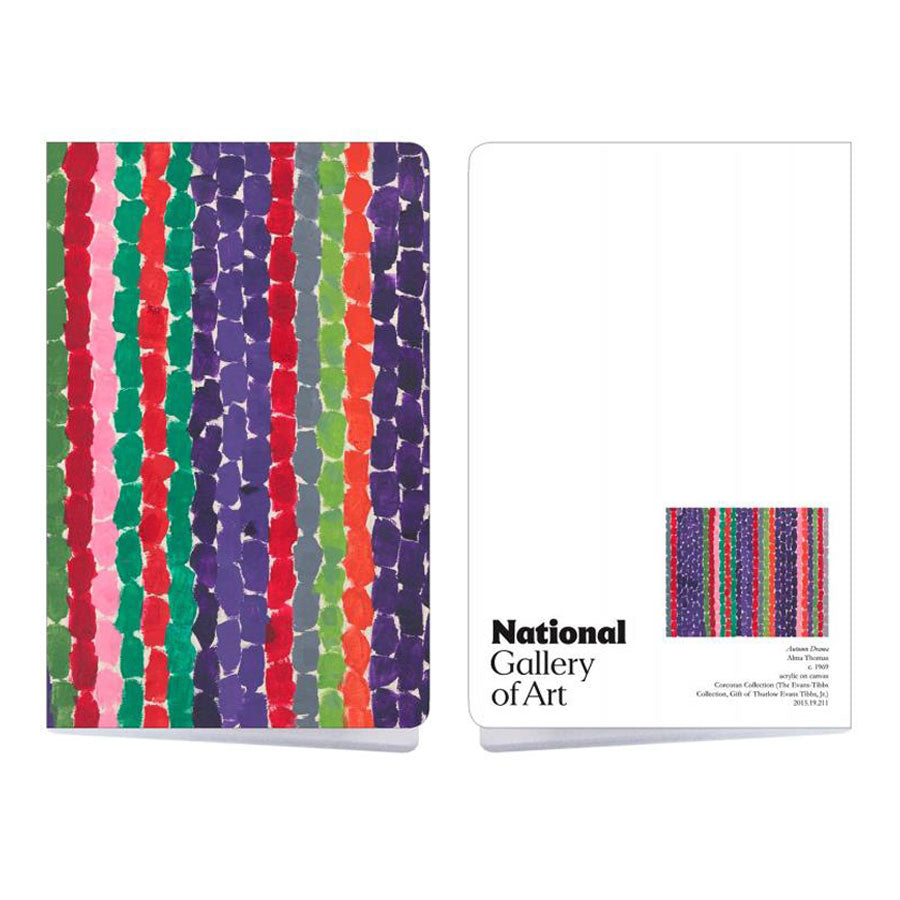 Alma Thomas:  Pansies in Washington and Autumn Drama, Set of 2 Notebooks