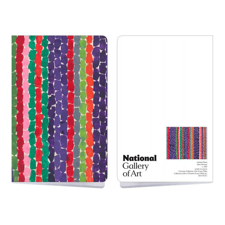 Alma Thomas:  Pansies in Washington and Autumn Drama, Set of 2 Notebooks