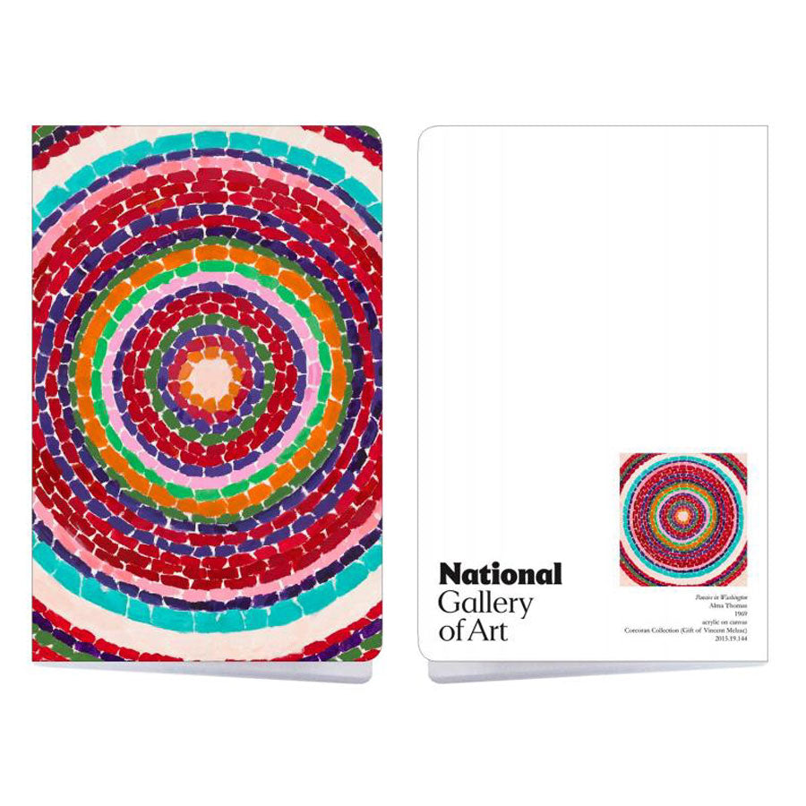 Alma Thomas:  Pansies in Washington and Autumn Drama, Set of 2 Notebooks
