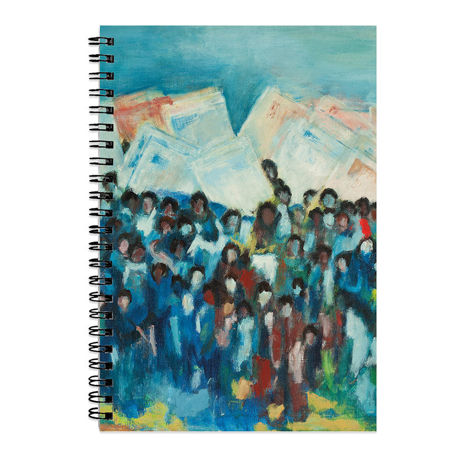 Alma Thomas: March on Washington, Notebook