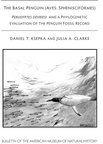 B337  (2010) The Basal Penguin (Aves: Sphenisciformes) Perudyptes devriesi and a phylogenetic evaluation of the penguin fossil record.