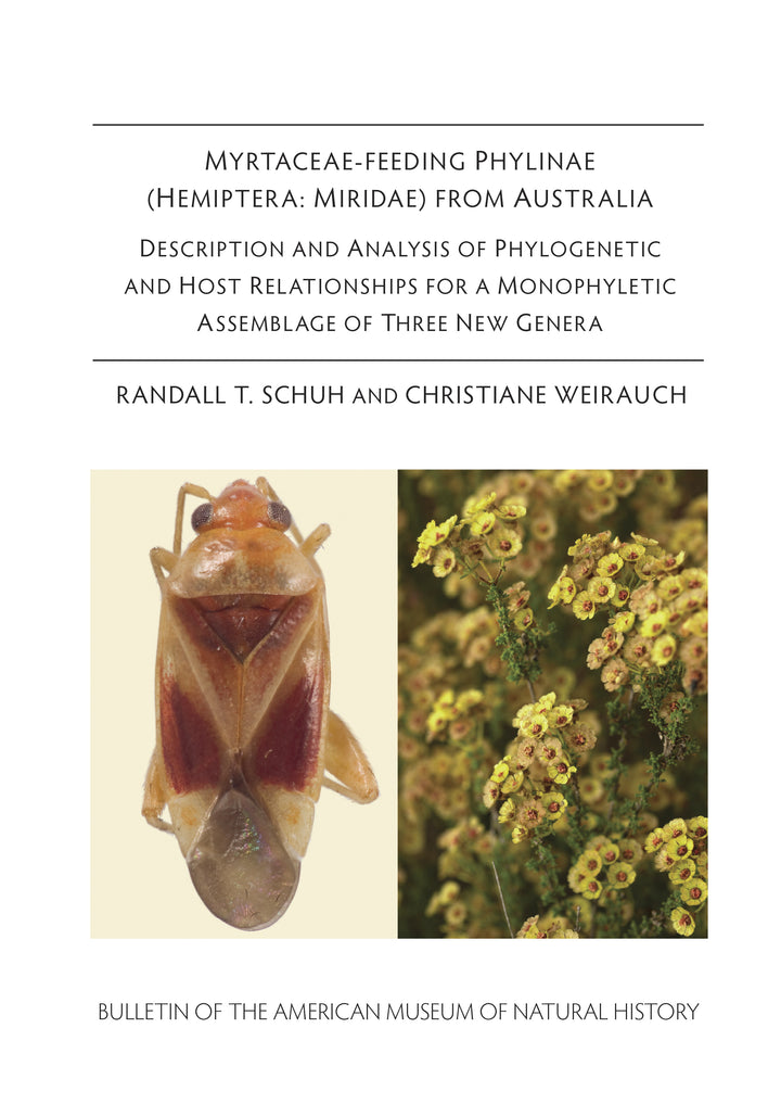 B344 (2010 Myrtaceae-Feeding Phylinae (Hemiptera: Miridae) from Australia