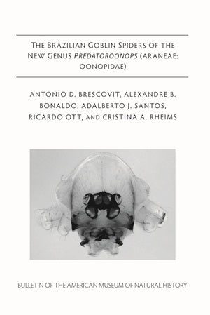 B370 (2012)The Brazilian goblin spiders of the new genus Predatoroonops (Araneae: Oonopidae)