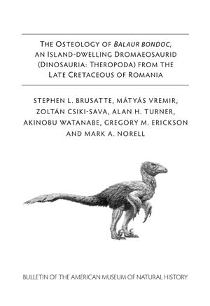 B374 The Osteology of Balaur Bondoc