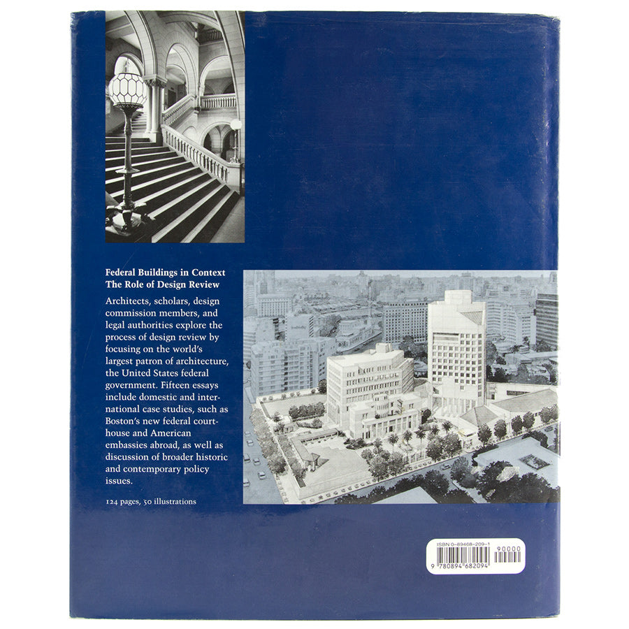 Studies in the History of Art, Volume 50: Federal Buildings in Context
