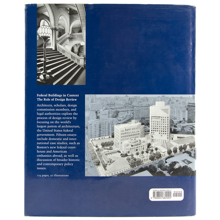 Studies in the History of Art, Volume 50: Federal Buildings in Context