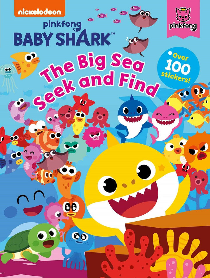 Baby Shark The Big Sea Seek and Find Sticker Book