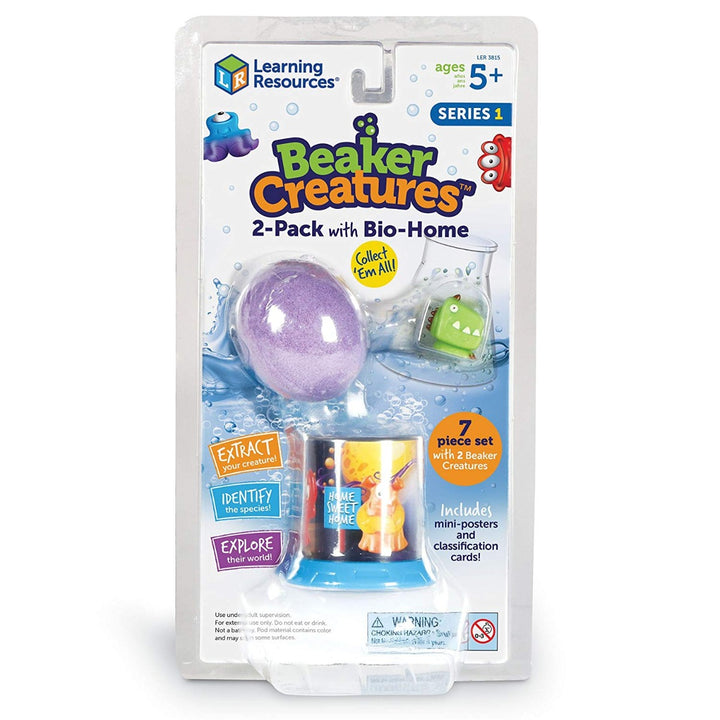 Beaker Creatures 2-Pack with Bio-Home