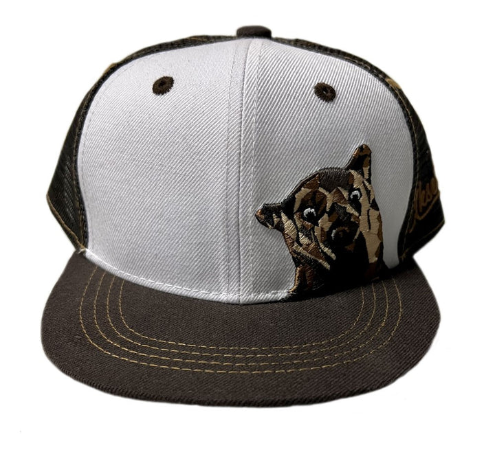 Youth Flat Brim Bear Cap
