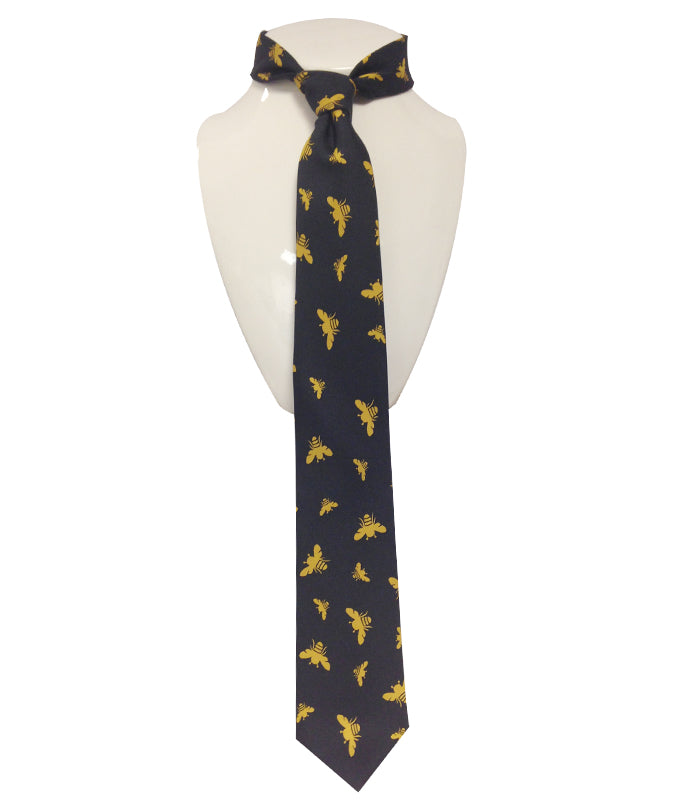 Bees Silk Tie