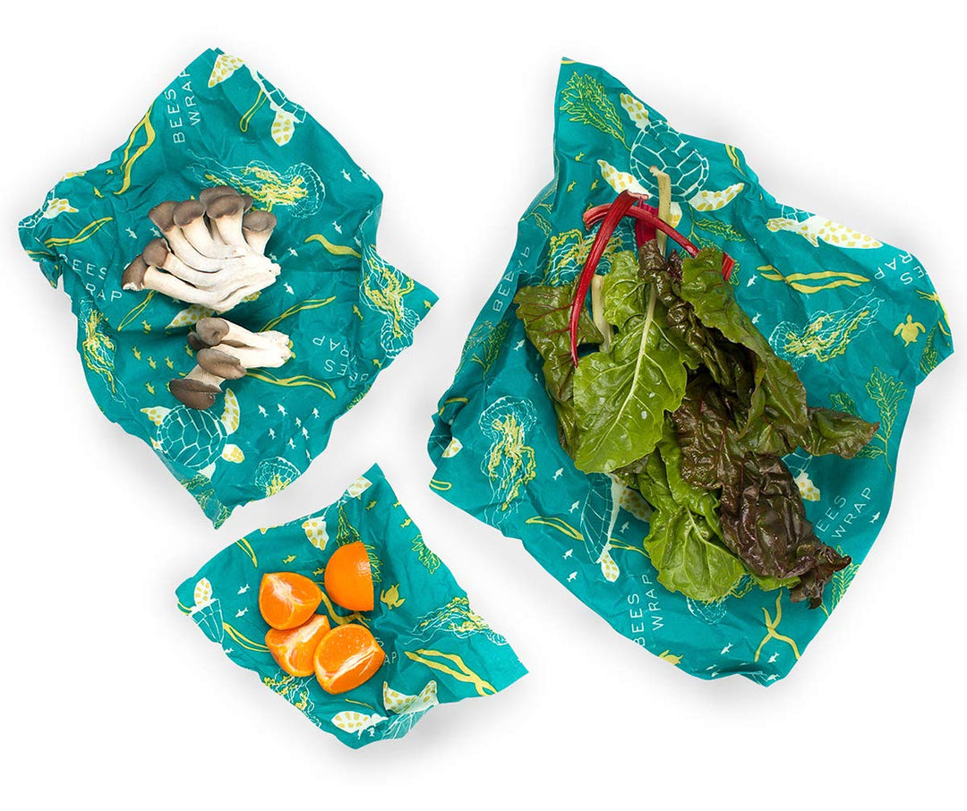 Bee's Wrap Reusable Food Storage Wrap - 3 pack