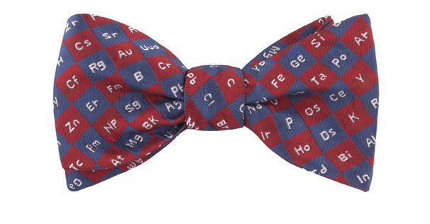 Bill Nye Element Chart Red Bow Tie by Nick Graham