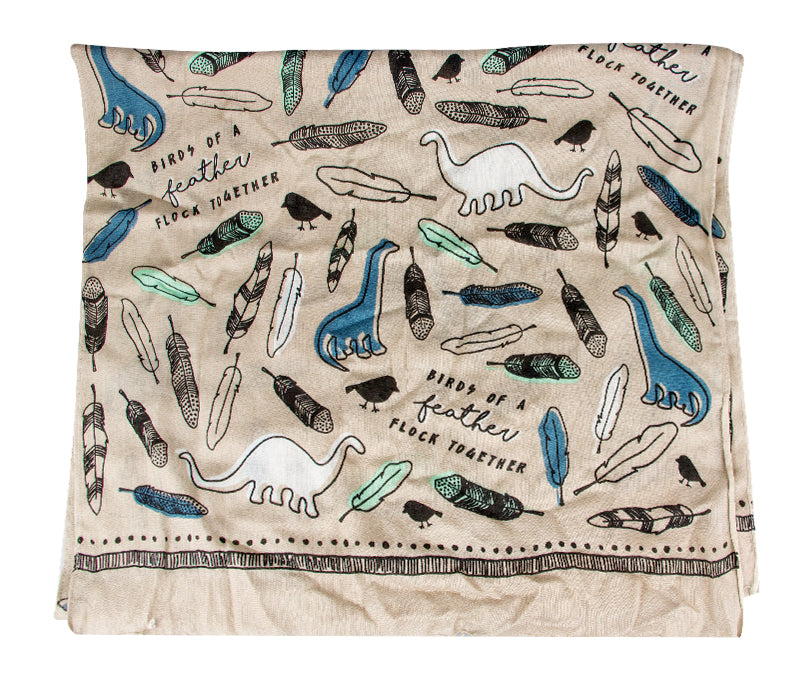 Birds of a Feather Flock Together Scarf