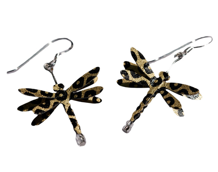 Dragonfly Washi Paper Earrings