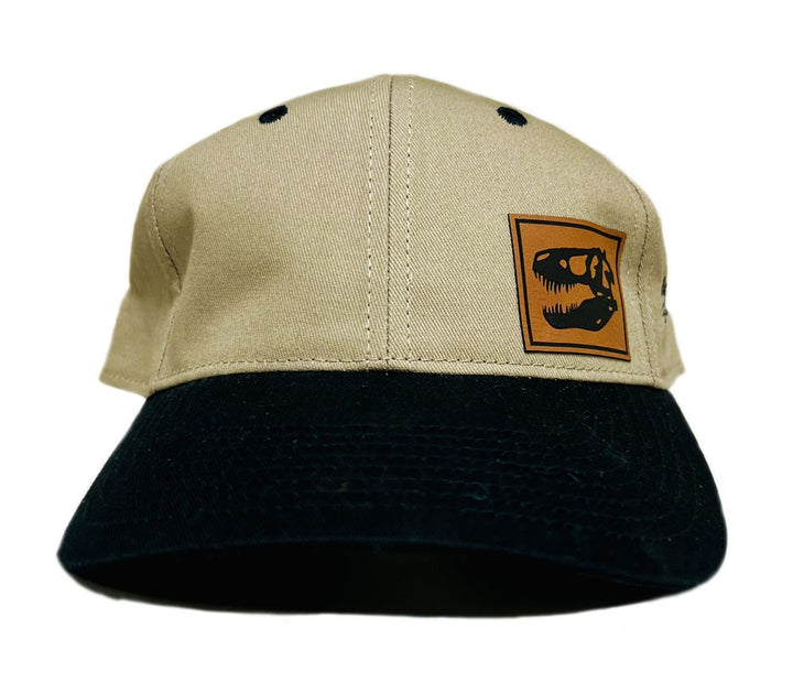 Two-Tone T.Rex Skull Patch Cap
