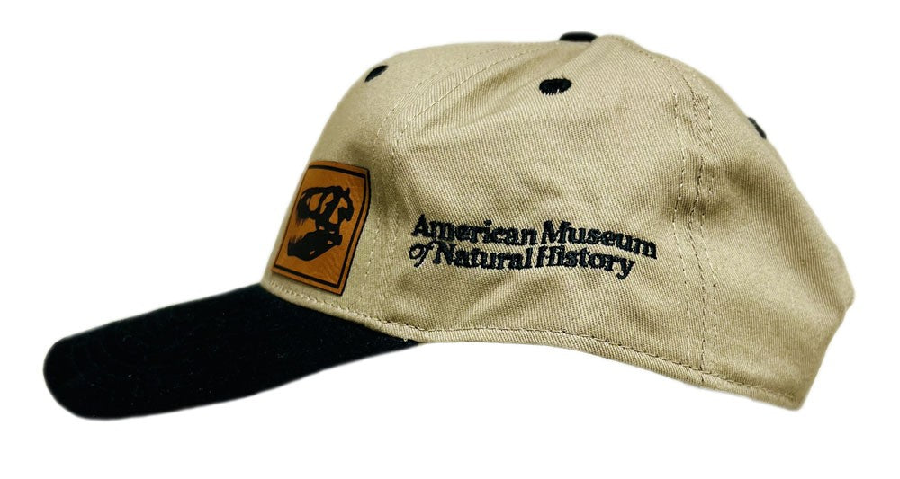 Two-Tone T.Rex Skull Patch Cap side