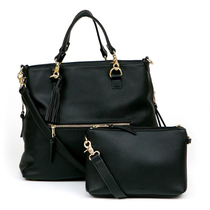 Black Boss Bag Backpack Diaper Bag