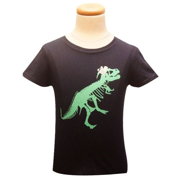 Girls T.Rex with Flowers T-Shirt