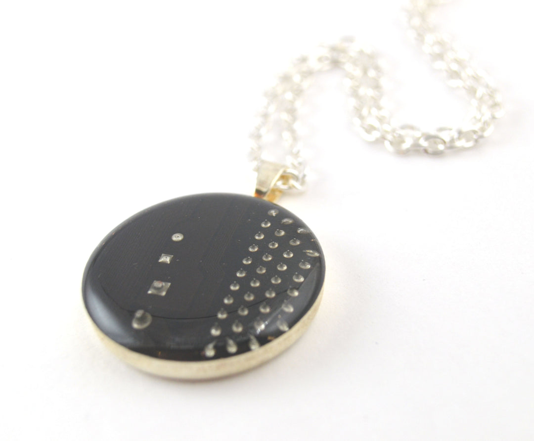 Recycled Circuit Board Necklace
