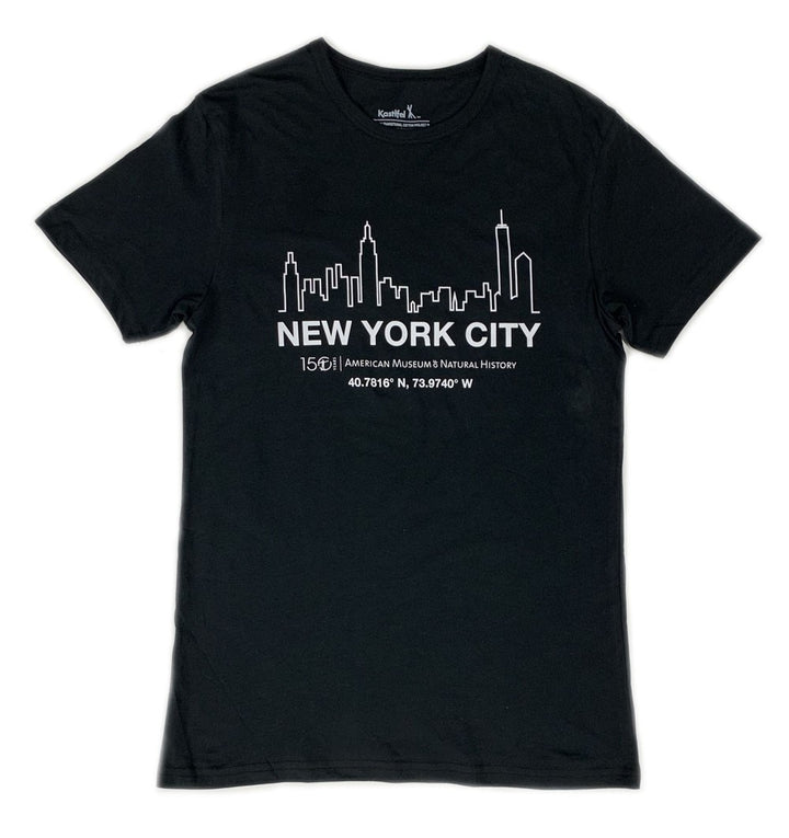 Adult Black Eco-Friendly NYC T-Shirt