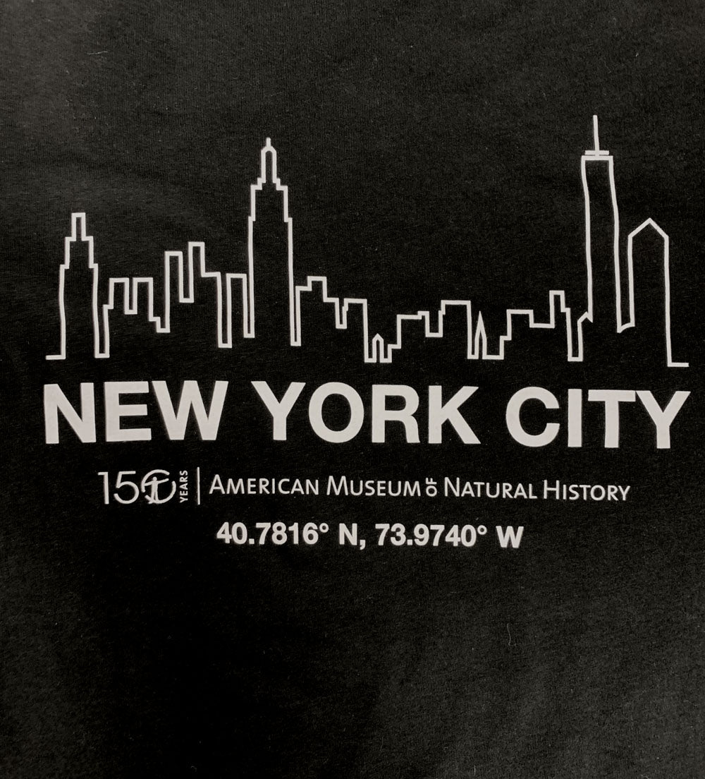 Adult Black Eco-Friendly NYC T-Shirt