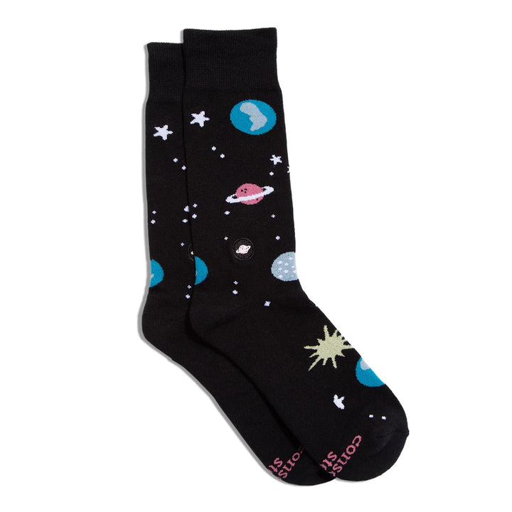 Conscious Step Solar System Socks