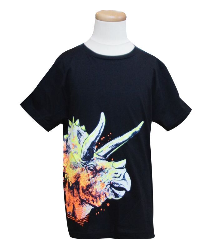 Youth Triceratops Dino Head T-Shirt