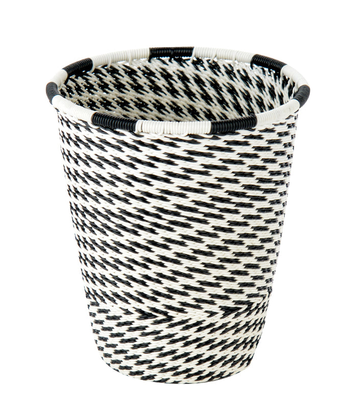 Black & White Woven Bowl Collection