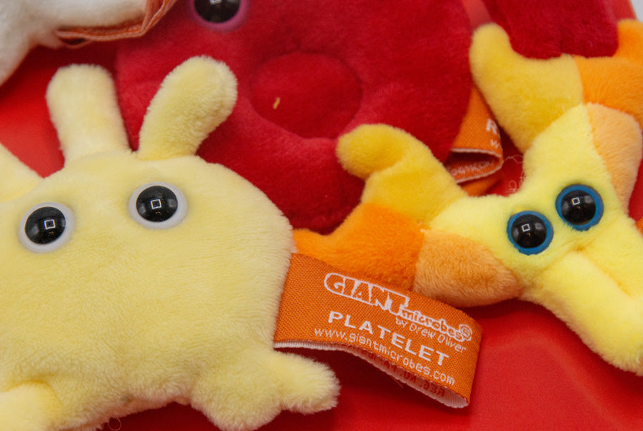 Giant Microbes Plush Blood Cells