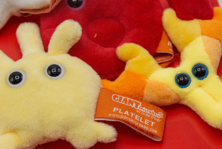 Giant Microbes Plush Blood Cells