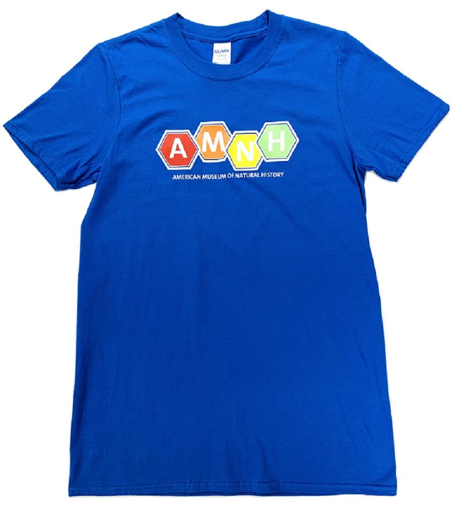 Adult AMNH Color Hexagons T-Shirt