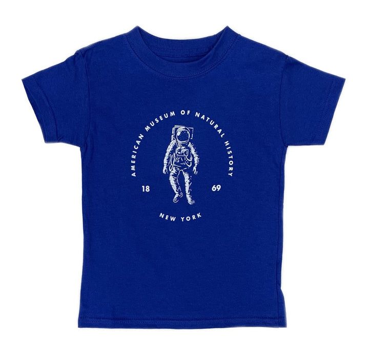 Youth Eco-Friendly Royal Blue Astronaut T-Shirt