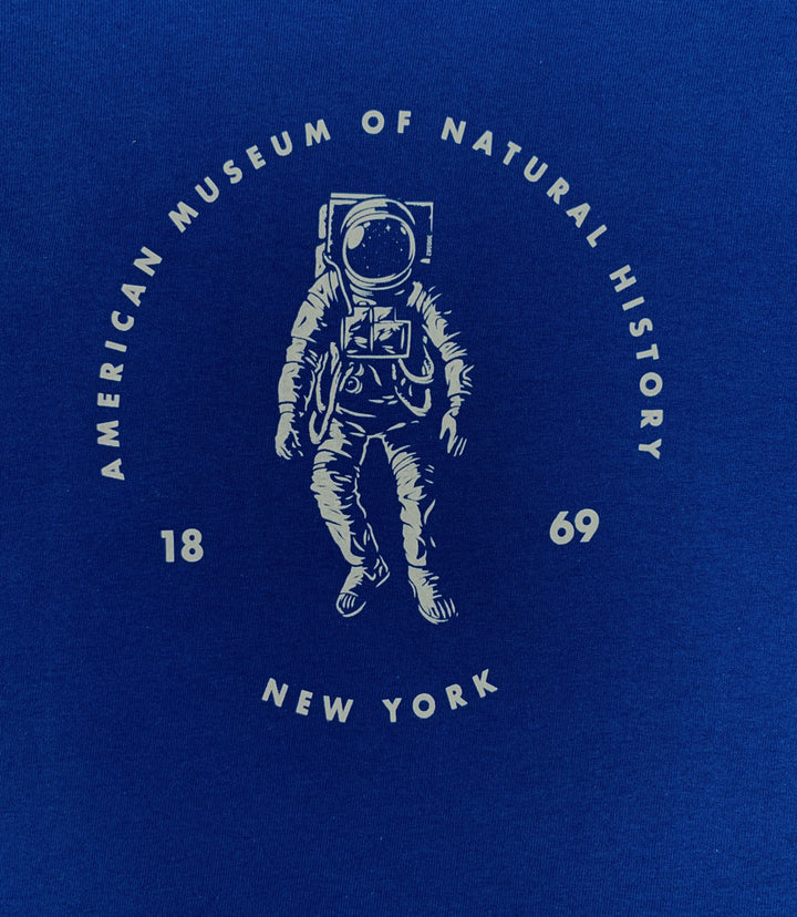 Youth Eco-Friendly Royal Blue Astronaut T-Shirt