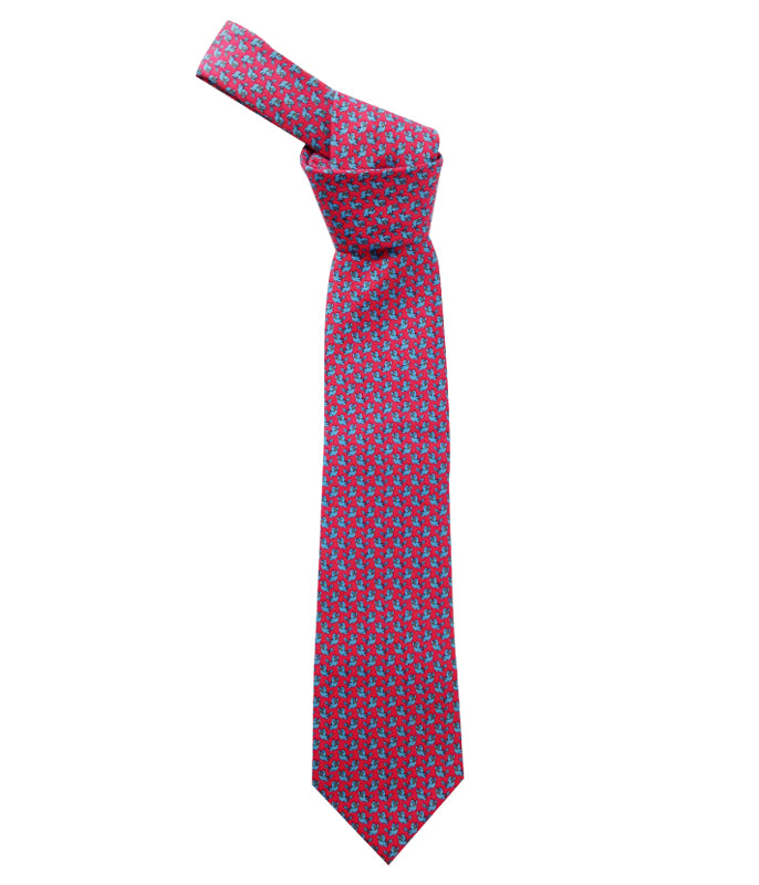 Blue Bird Silk Tie