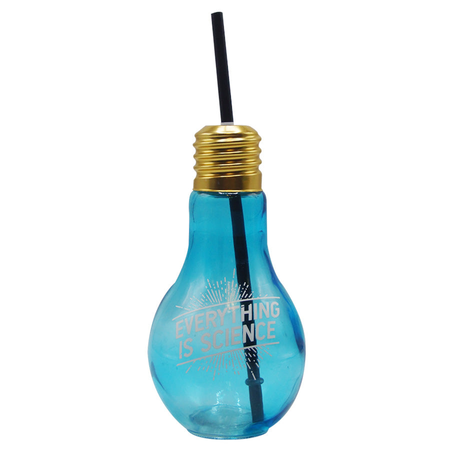 Everything Is Science Light Bulb Bottle