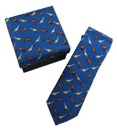 AMNH Dino Boxed Tie