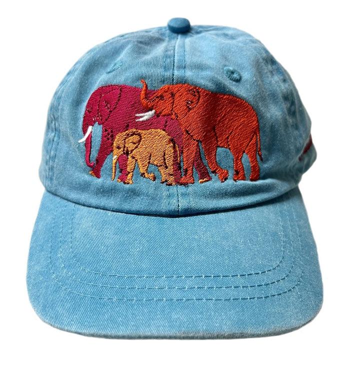 Youth Caribbean Blue Elephants Cap