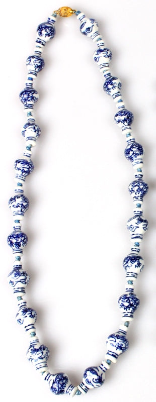 Porcelain Beaded Necklace