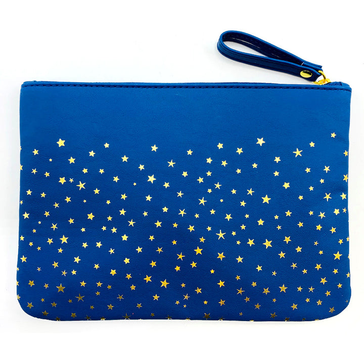 Starry Night Zippered Makeup Pouch