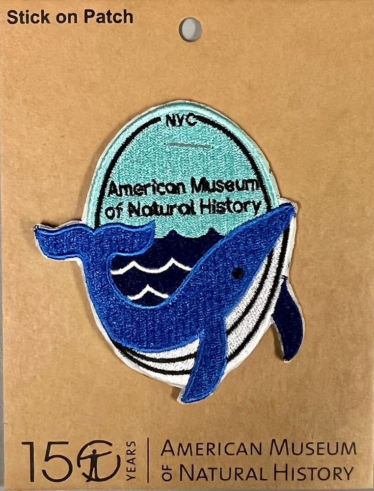 American Museum of Natural History Blue Whale Stick-On Patch