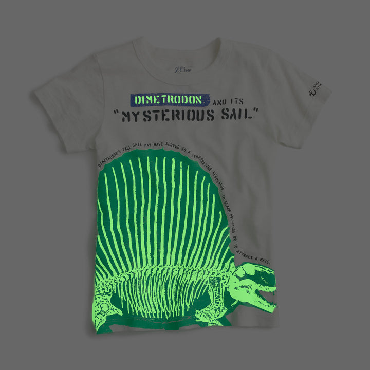 Glow-In-The-Dark Dimetrodon Tee - J.Crew for the American Museum of Natural History
