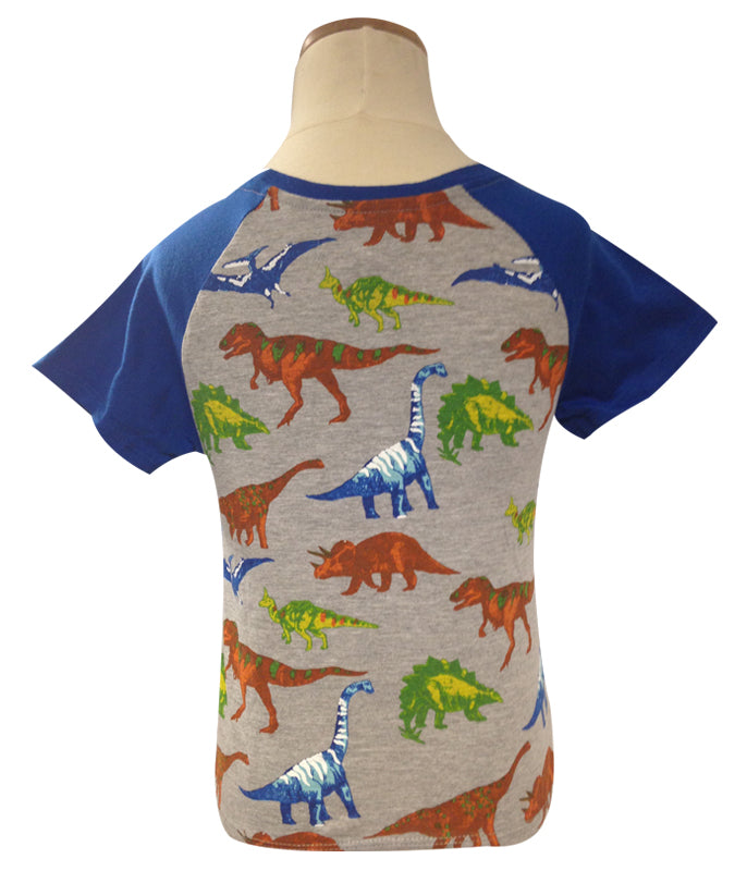 Boys Dinosaurs Pocket Tee