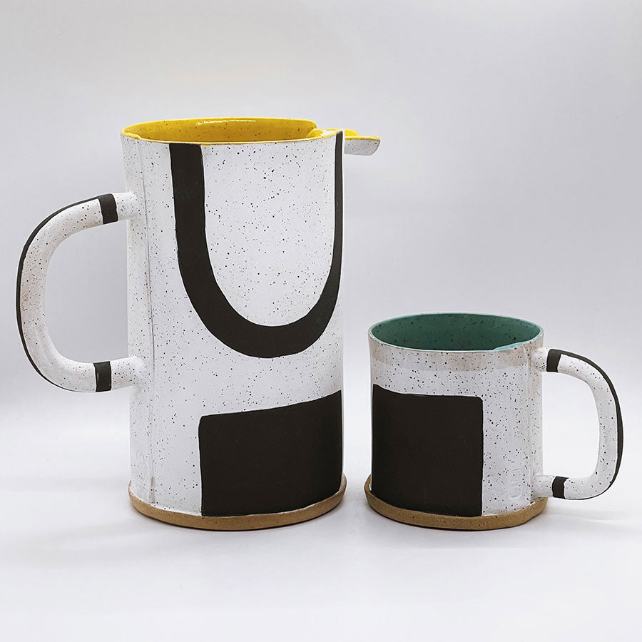 Speckled Clay Mug by Black Pepper Paperie Co.