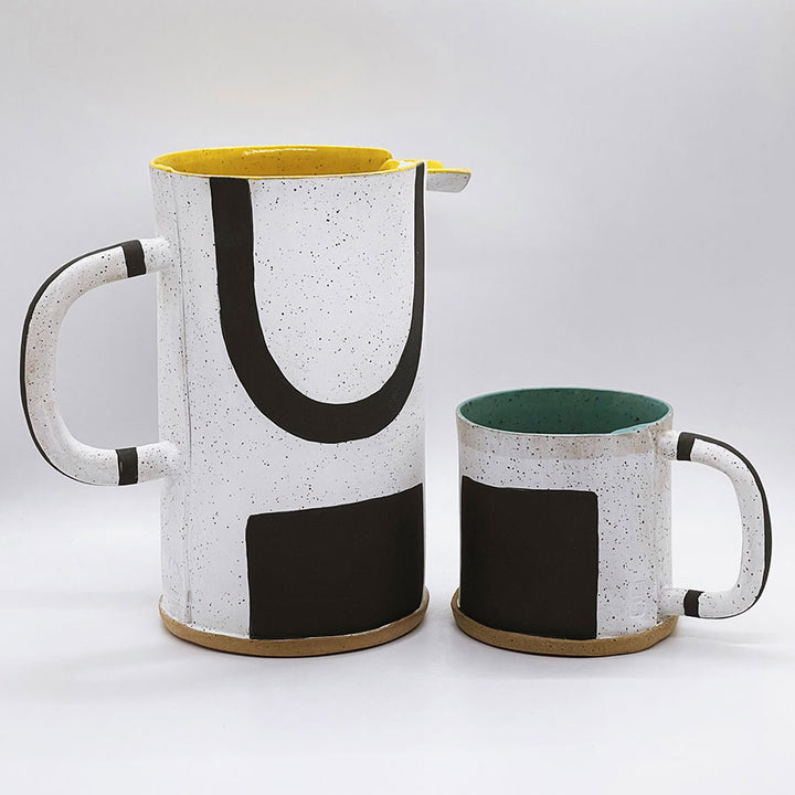 Speckled Clay Mug by Black Pepper Paperie Co.