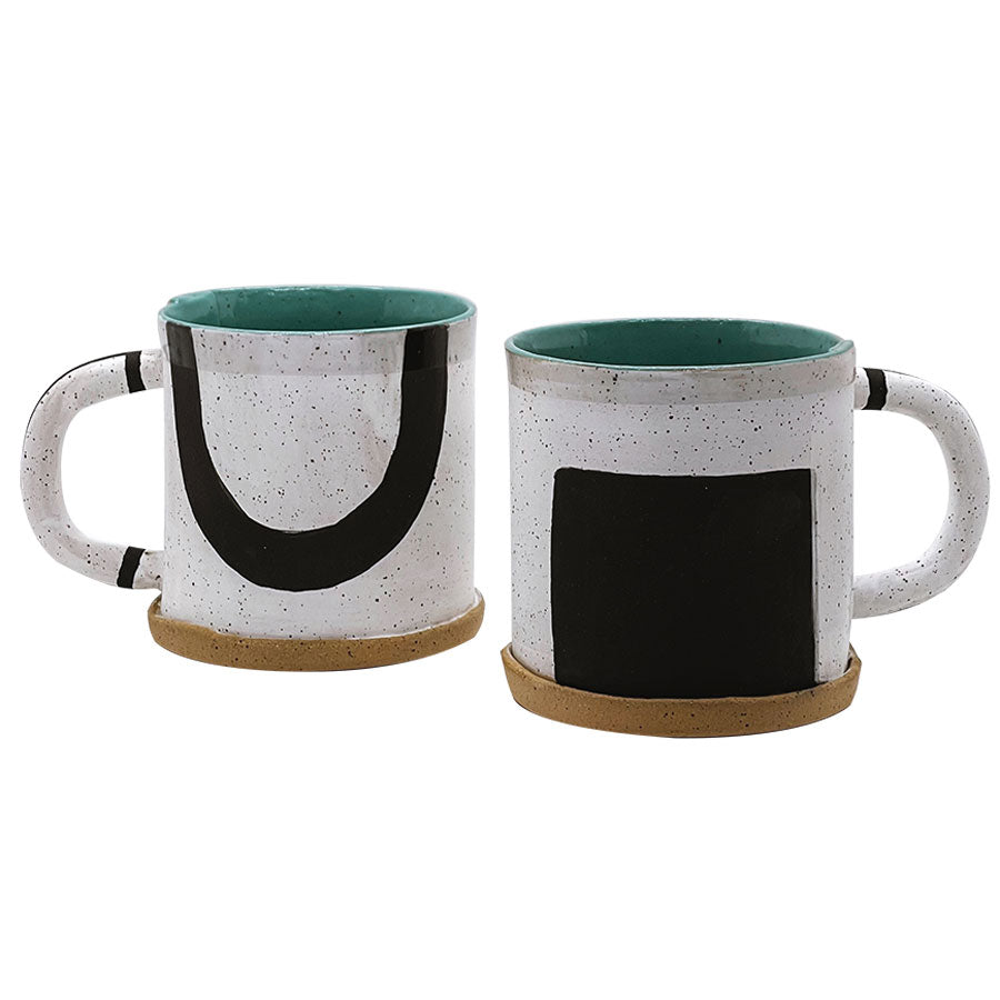 Speckled Clay Mug by Black Pepper Paperie Co.