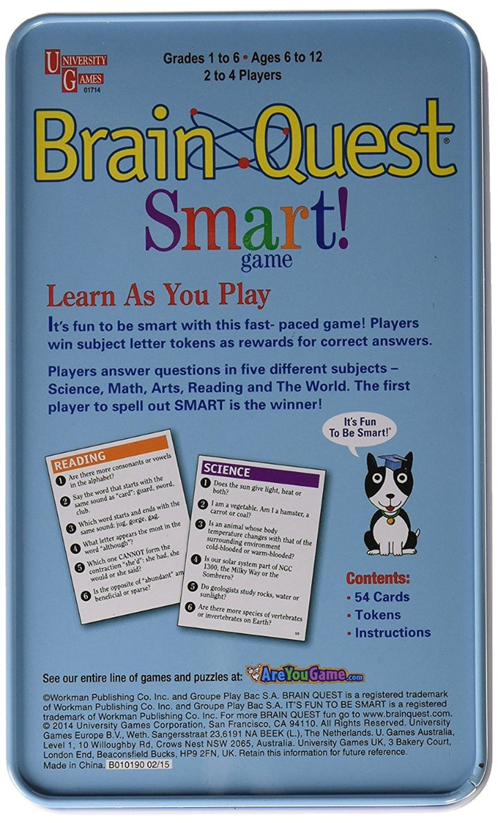 Brain Quest Smart Game