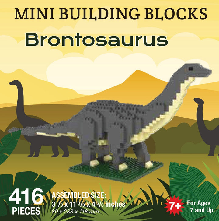 Mini Building Blocks Brontosaurus